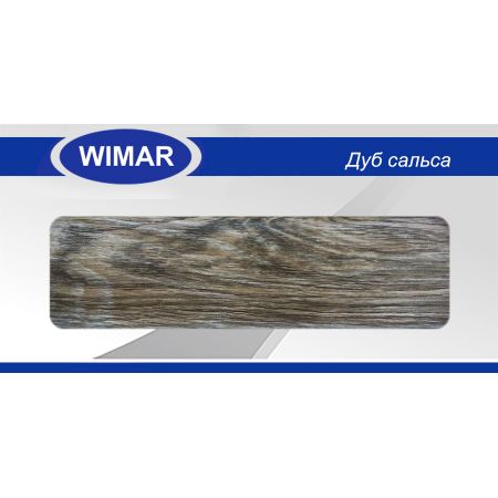 картинка Wimar 803 Дуб сальса Плинтус (2,5 м) от базы строительно-отделочных материалов